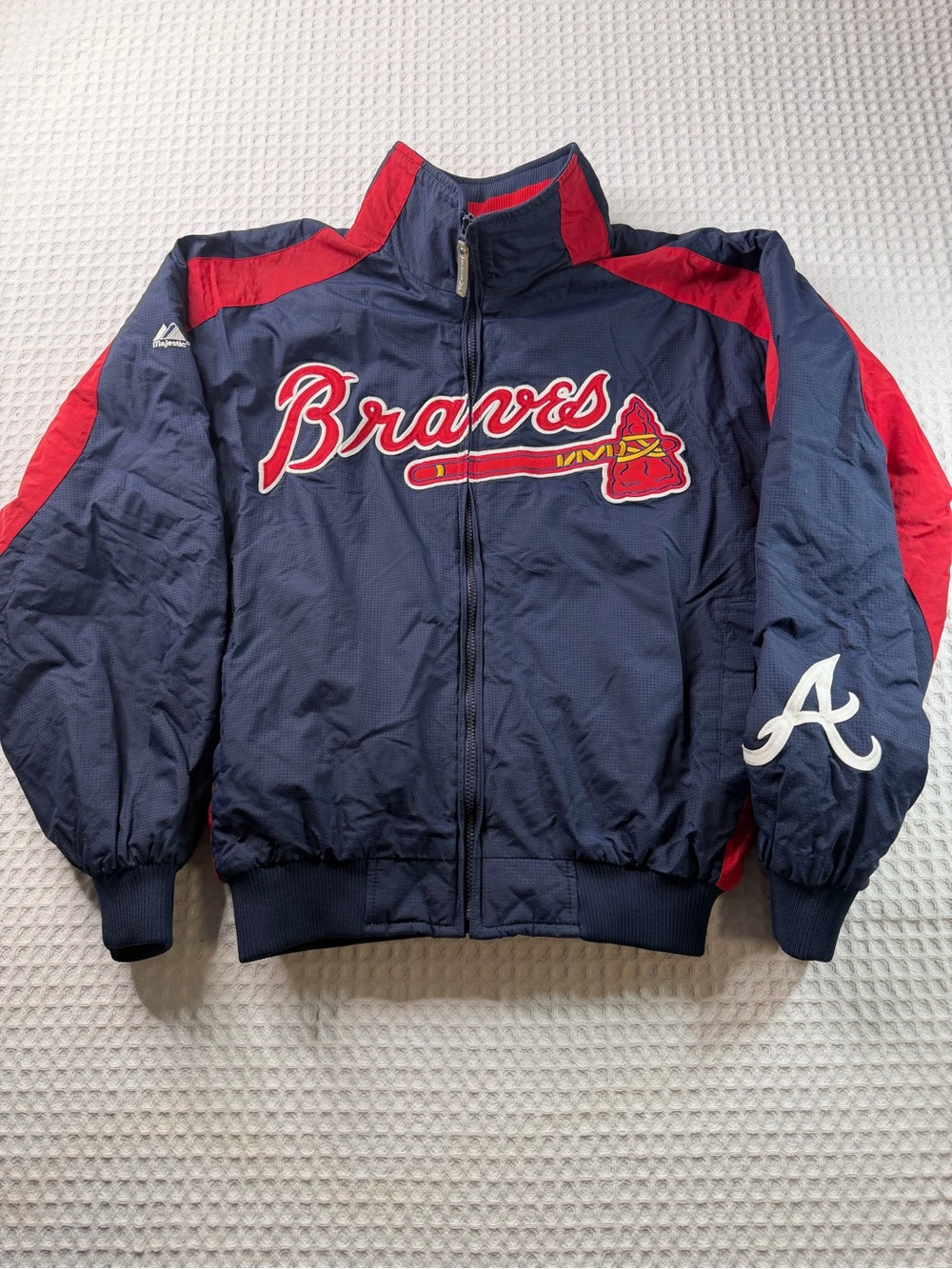 Vintage Atlanta Braves Majestic Authentic Collection Men’s L Made In Korea (384)